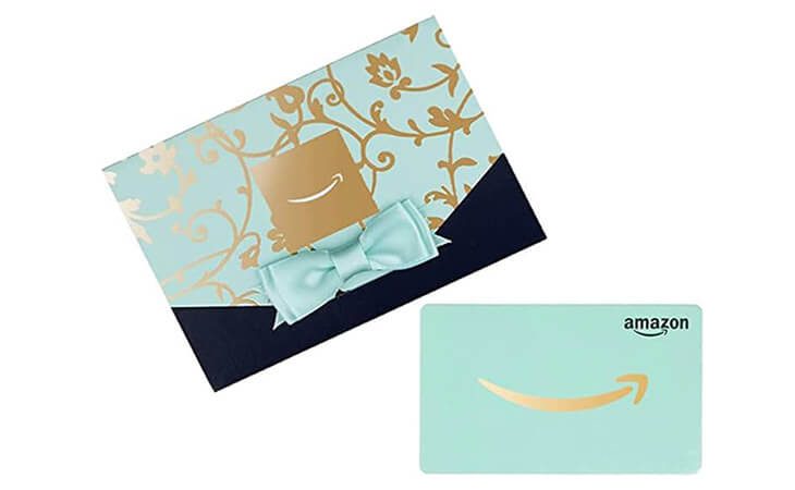 Amazonギフトカード　デザイン　青のリボン